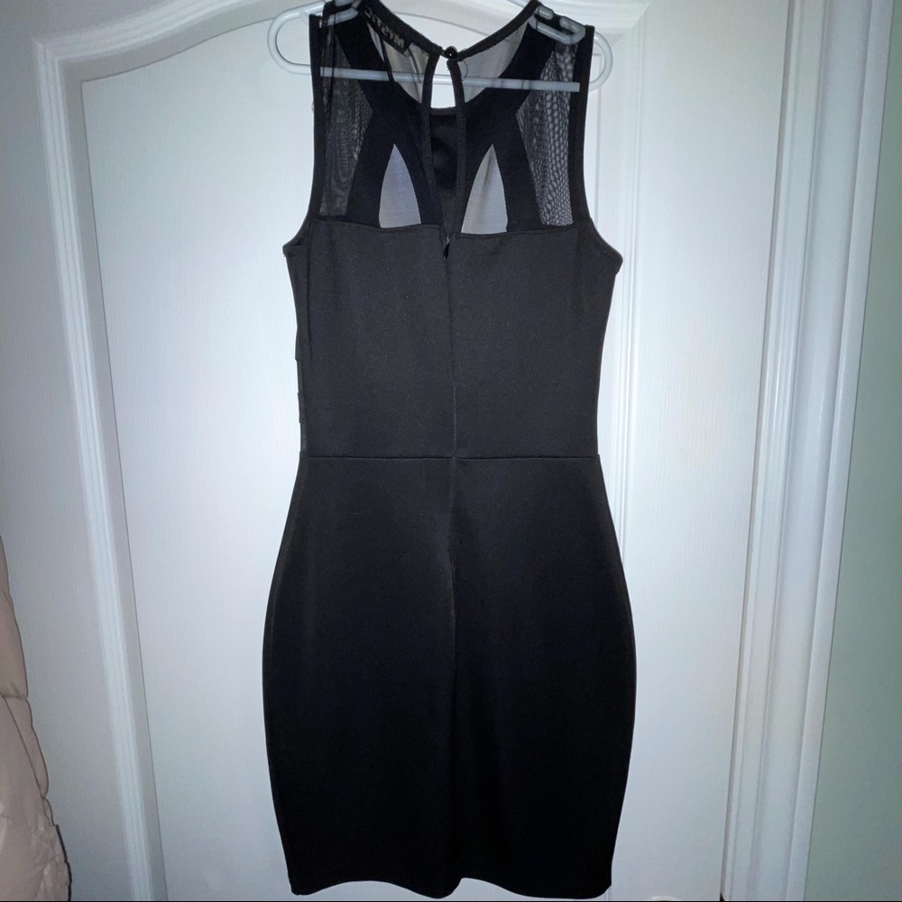 Bodycon Black Dress - Picture 2 of 3
